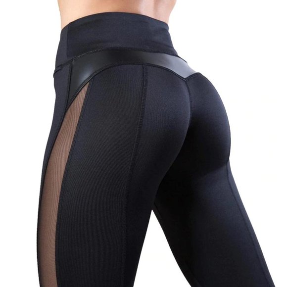 Pants - NWOT Sexy Fitness Leggings. Blue